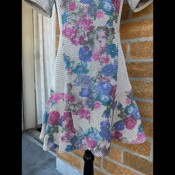 Sea new york ruffle floral dress size 4 - Picture 4 of 12